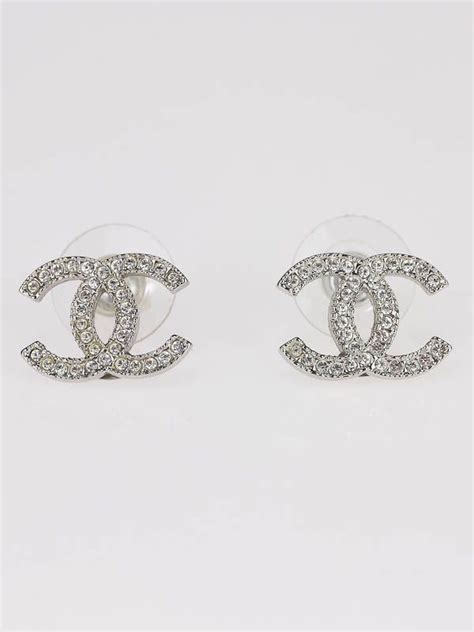 chanel swarovski earrings|chanel earrings online shop.